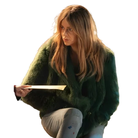 Morgan Gillory High Potential Green Fur Jacket